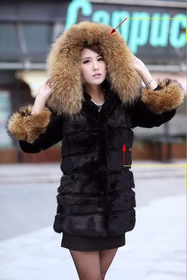 Полушубок шуба из меха кролика размеры хс с м