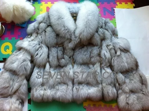 Новая шуба полушубок из меха песца лиса. Размеры хс с м 2