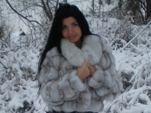 Новая шуба полушубок из меха песца лиса. Размеры хс с м 4