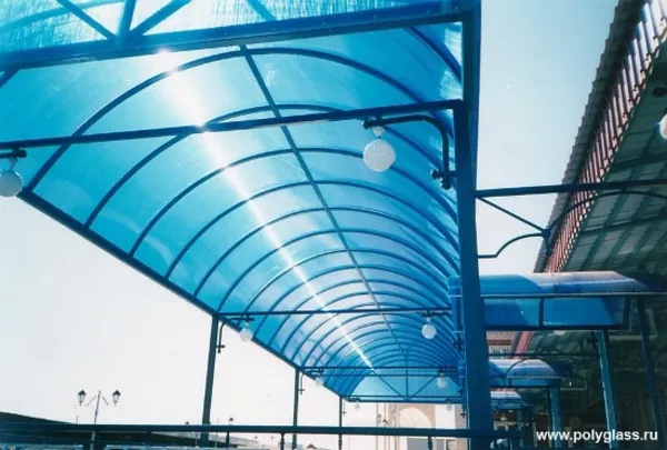 Поликарбонат навесы Киев