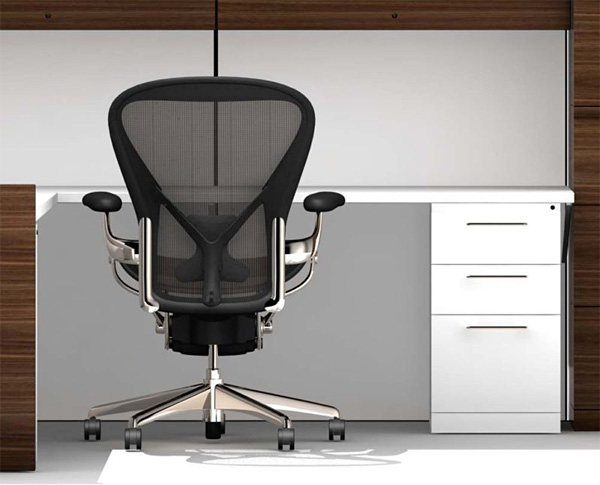 Кресло для компьютера аэрон германа миллера (Herman Miller Aeron) 3