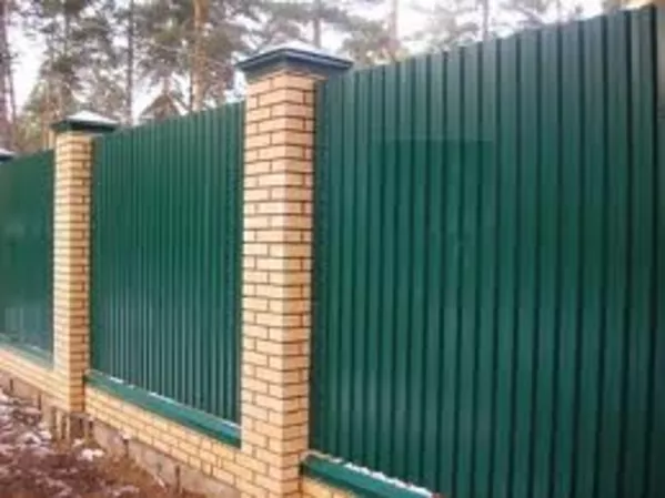 Профнастил для забора 2