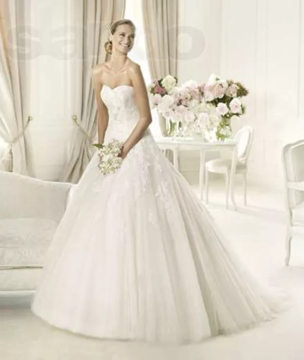 Роскошное свадебное платье Pronovias 2013 3