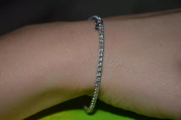 Золотой бриллиантовый браслет высшего качества!Спешите 5