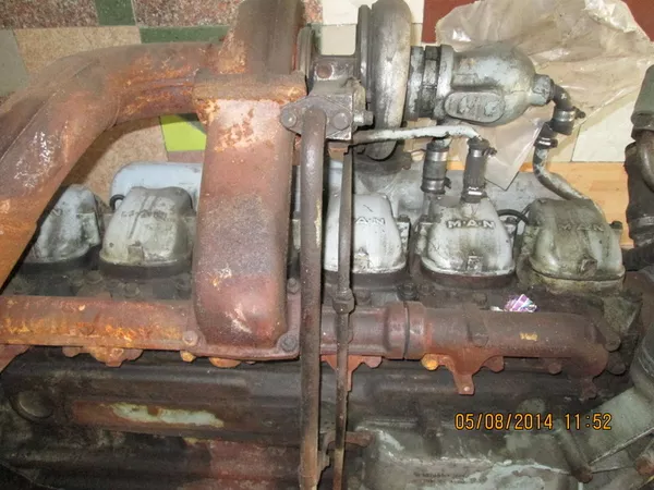 Продам Двигатель: MAN, D2566 дизельный, 4-тактный, 6-цилиндровый, рядн 4