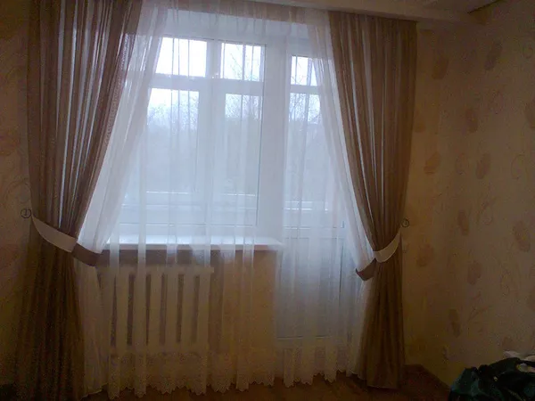 пошив штор , тюлей, покривал 5