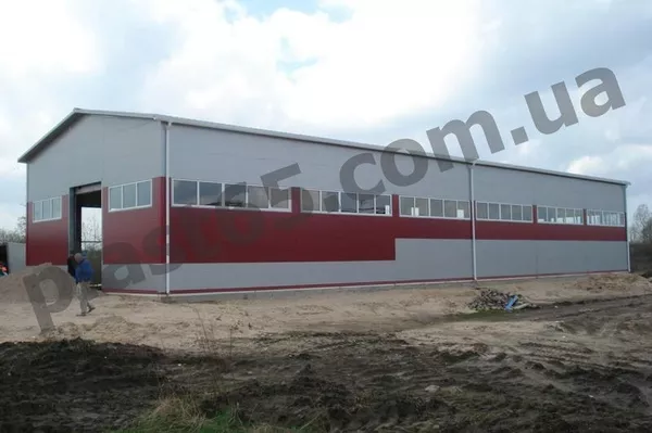 Строительство ангаров, складов утепленного и холодного типа в Украине