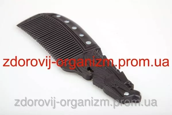 Турмалиновая расческа со вставками из магнита Вековой Восток