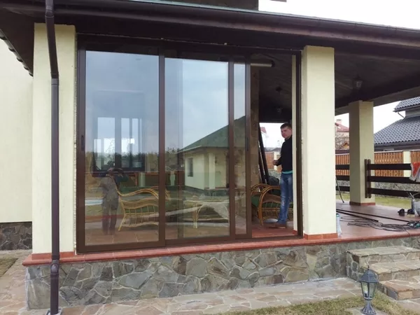 Раздвижные алюминиевые системы