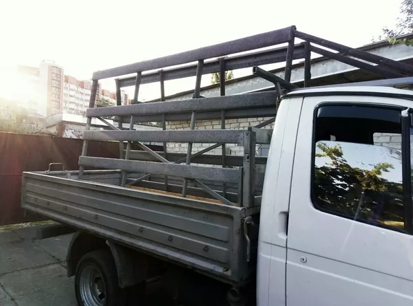 Перевозки окон,  столешниц. Газель с пирамидой.