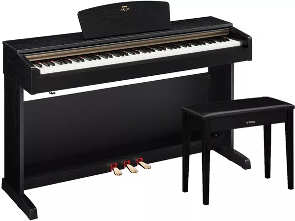 Yamaha Arius YDP-161 Black CLAVINOVA цифровое пианино. 4