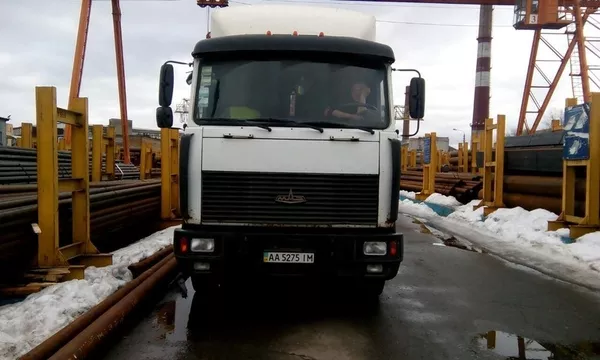 Грузоперевозки 23 тонны МАЗОМ- длинномером по Киеву и области 16грн/км 3