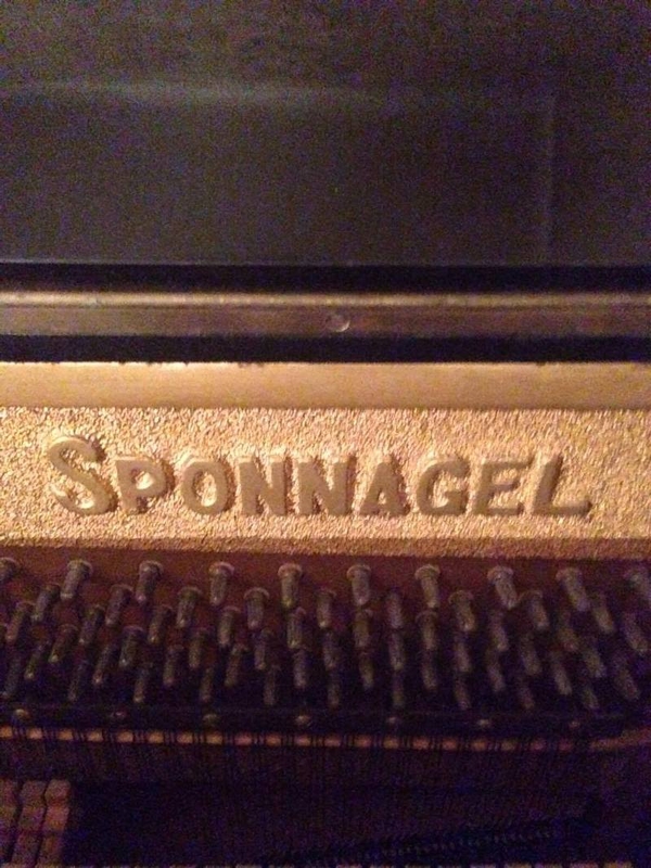 Пианино SPONNAGEL немецкое 1937 года 2