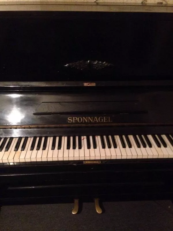 Пианино SPONNAGEL немецкое 1937 года 3