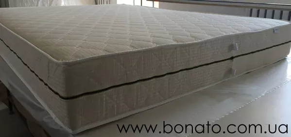 Матрас 1, 6х2м с отдельными пружинами, кокосом с двух сторон, чехол