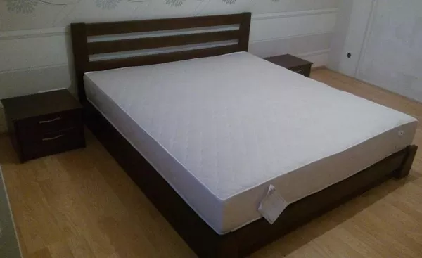 Матрас 1, 6х2м с отдельными пружинами, кокосом с двух сторон, чехол 4