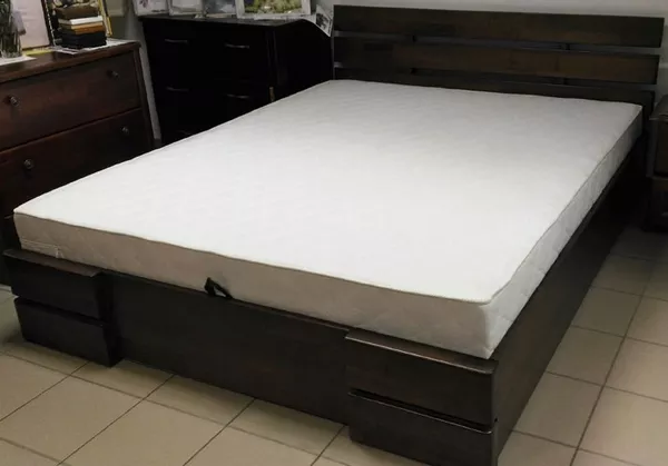 Матрас 1, 6х2м с отдельными пружинами, кокосом с двух сторон, чехол 6