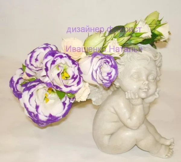 Венок на голову из цветов.