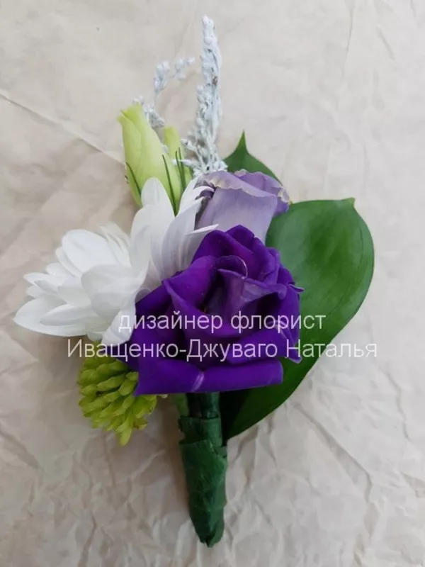 Бутоньерка жениху 2