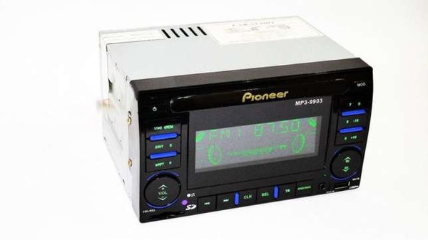 Автомагнитола 2din Pioneer 9903 USB+SD+AUX+пульт RGB подсветка