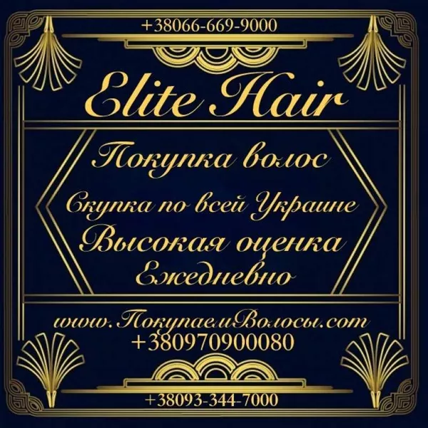 Купим натуральные волосы по высокой цене (длина не менее 40см) 3