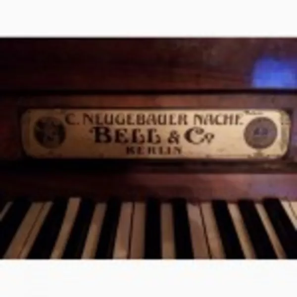 Пианино C. Neugebauer Nache 1905 год 2