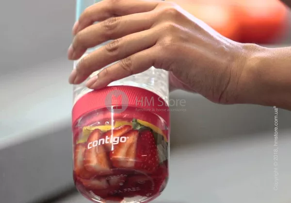 Бутылка спортивная Contigo Lime Cortland Infuser,  770 мл 9