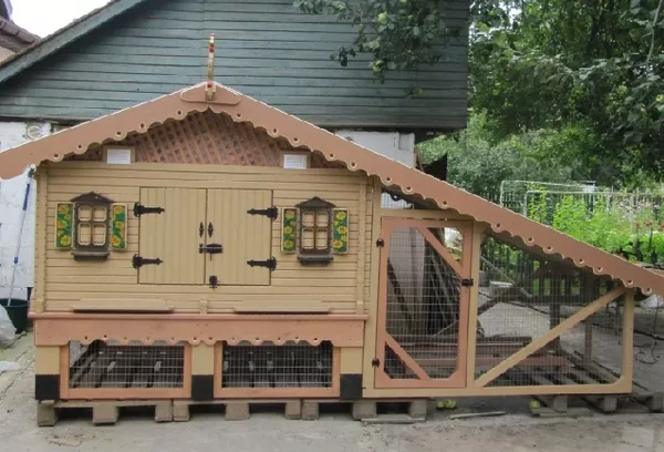 Курятник для курочек 3