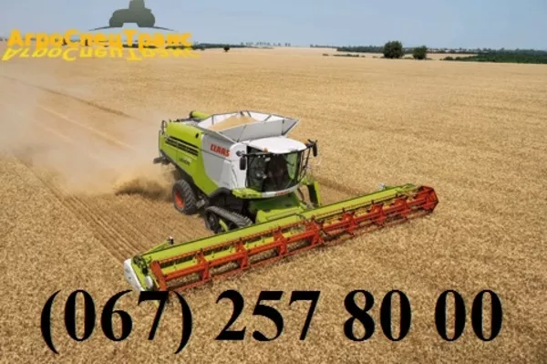 Аренда комбайнов Claas Lexion,  John-Deere и др.
