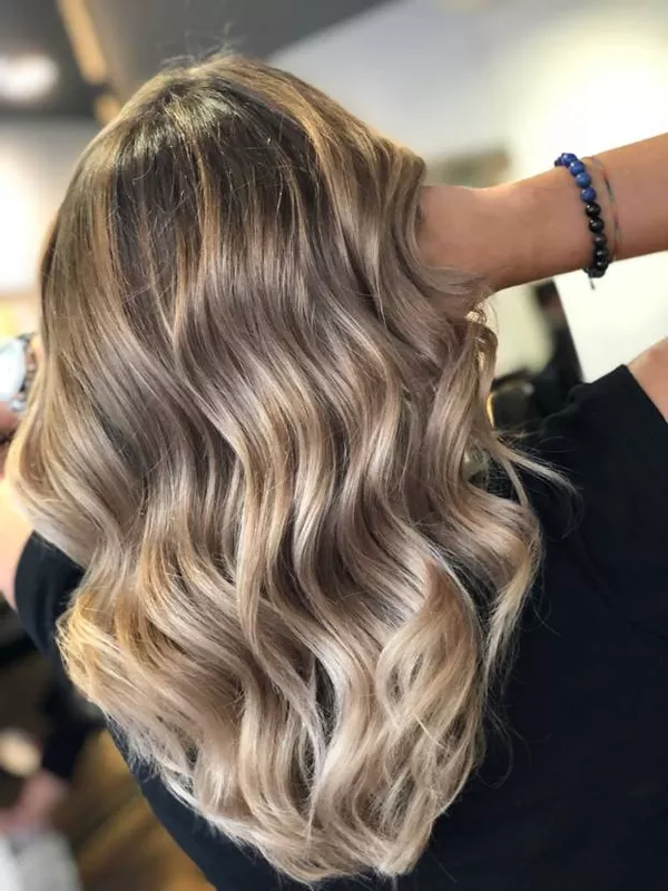 Балаяж. Профессиональное окрашивание волос. Киев.