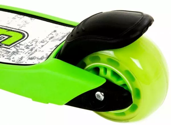 Самокат Ukan Mini Kickboard Зеленый с подсветкой колес 3