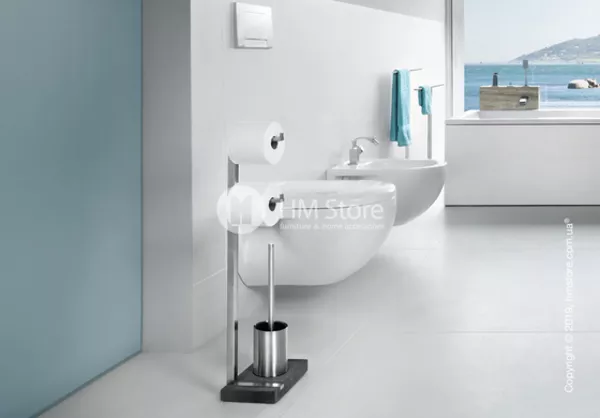 Элегантная стойка для ванной комнаты Blomus Menoto Double Toilet Butle