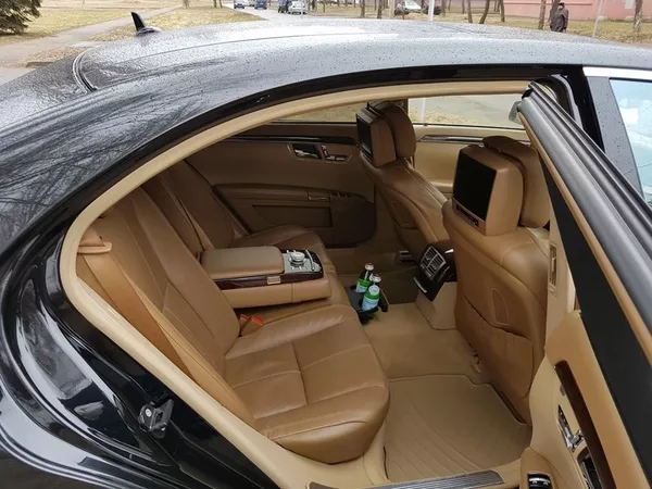Аренда авто с водителем в Минске. Mercedes W221 S500 Long  2