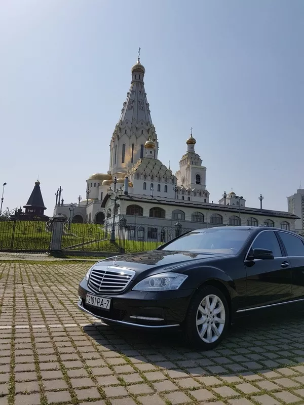 Аренда авто с водителем в Минске. Mercedes W221 S500 Long  4