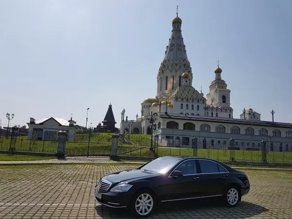 Аренда авто с водителем в Минске. Mercedes W221 S500 Long  5