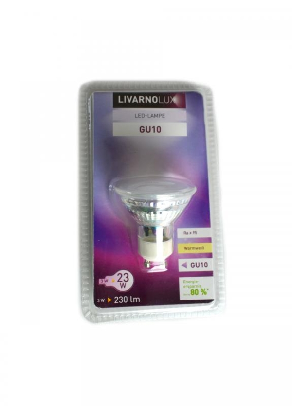 M7-550102,  LED-лампочка GU10,   белый-металик