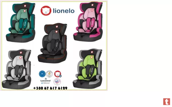 Автокреcло lionelo levi one grey new model 2020 супер цена! Германия