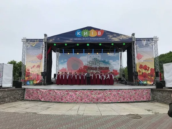 Аренда сцены и подиумов в Киеве. 2