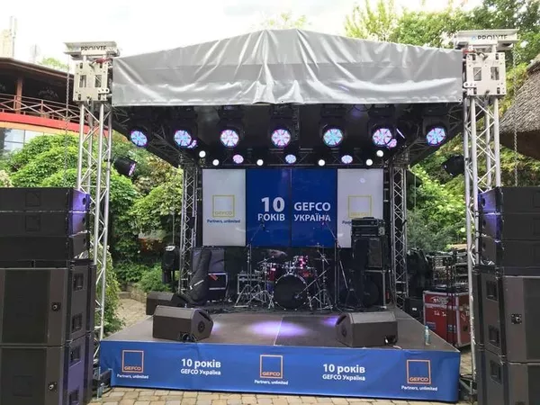 Аренда сцены и подиумов в Киеве. 4